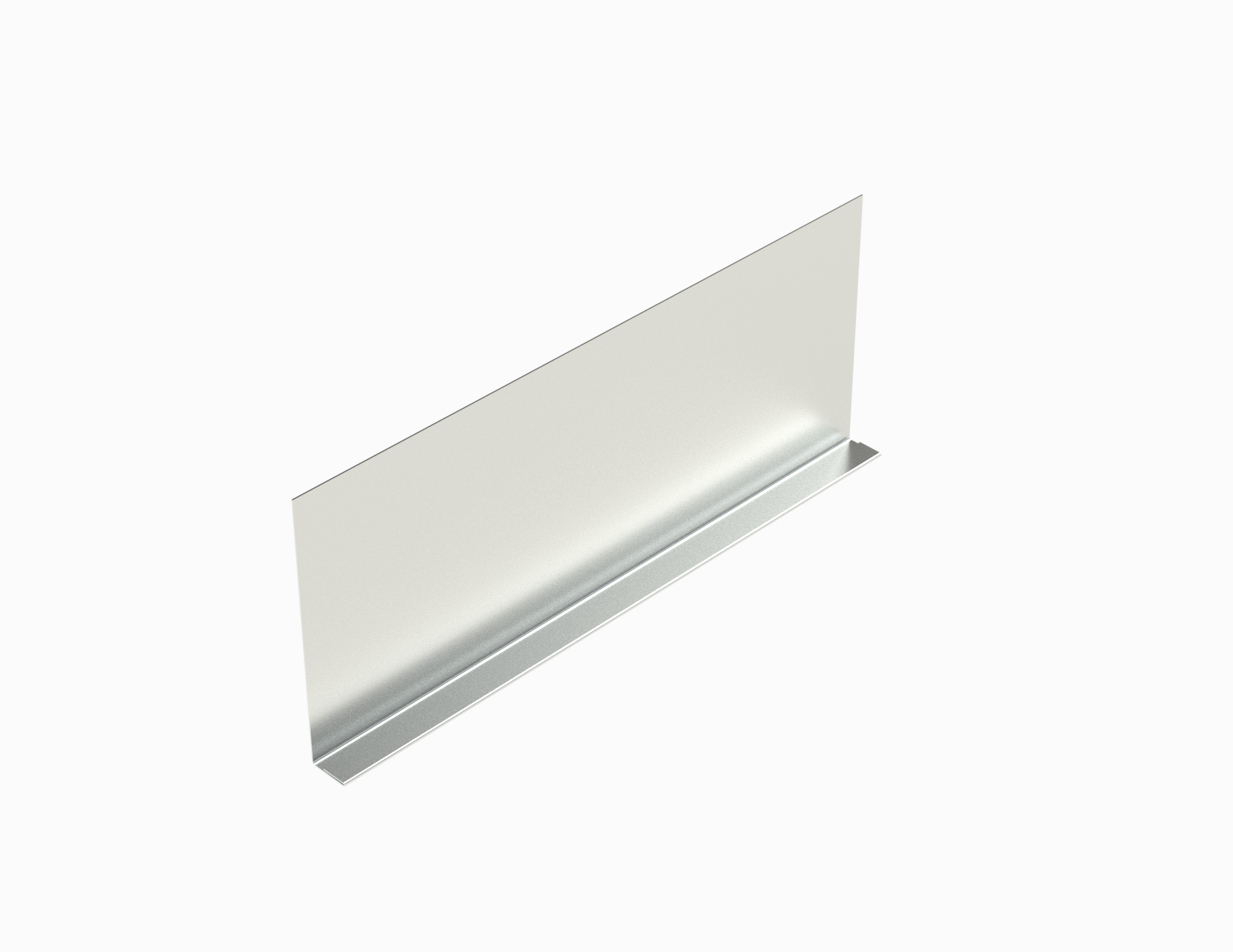 Планка карнизного свеса Цинк, 200х30х2000