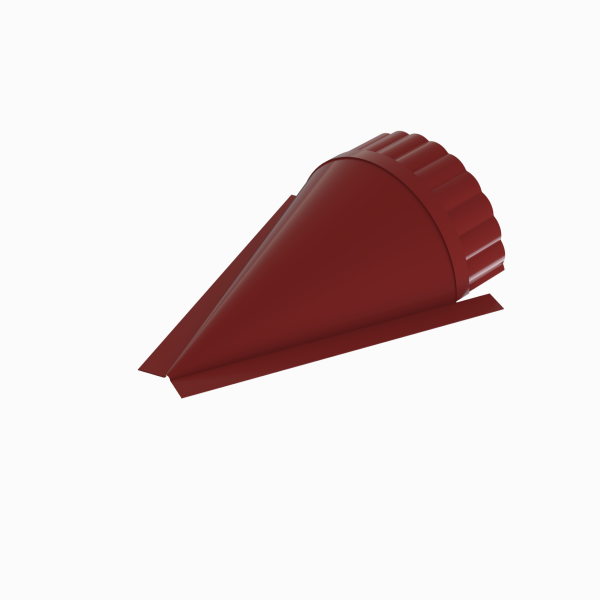 Заглушка конька круглого конусная  RAL 3011, 