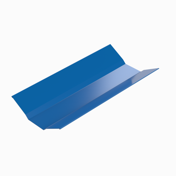 Планка ендовы верхняя 0.4 мм. RAL 5005, 298х298х2000