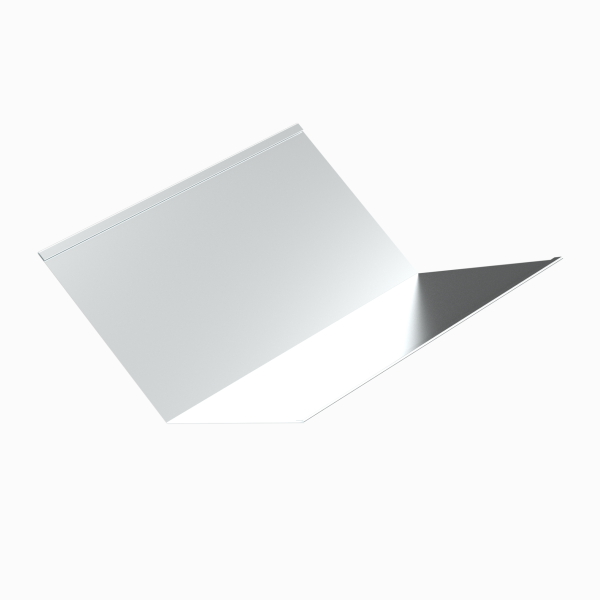 Планка ендовы нижняя 0.45 мм. Цинк, 298х298х2000