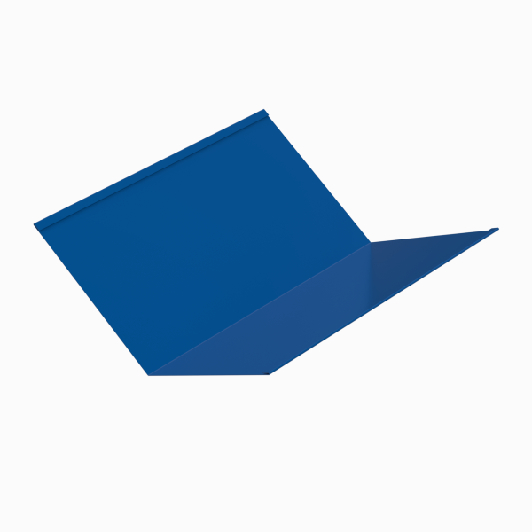 Планка ендовы нижняя 0.45 мм. RAL 5005, 298х298х2000