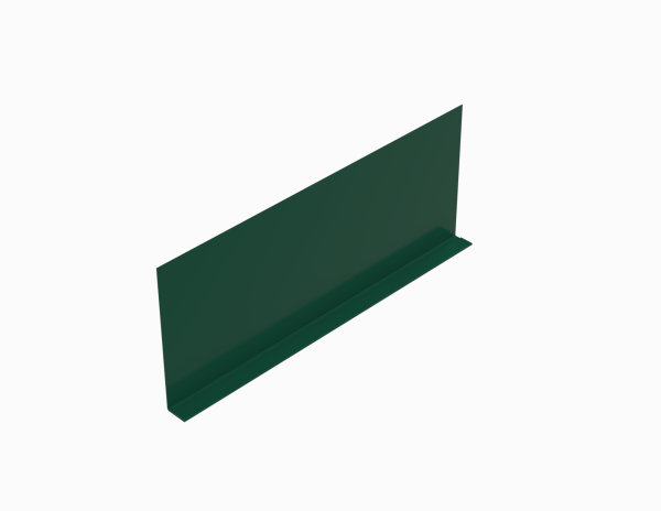 Планка карнизного свеса RAL 6005, 200х30х2000