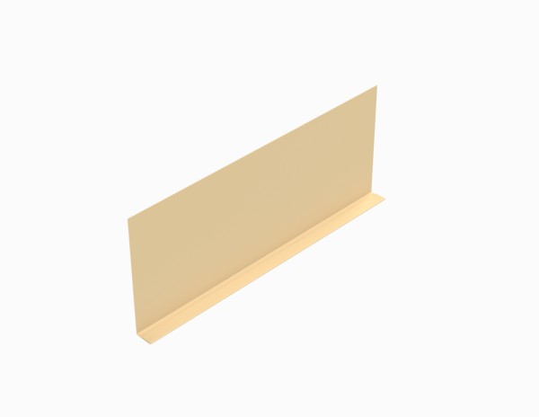 Планка карнизного свеса RAL 1014, 200х30х2000