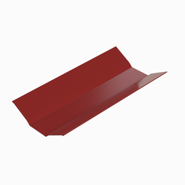 Планка ендовы верхняя 0.5 мм. RAL 3011, 298х298х2000