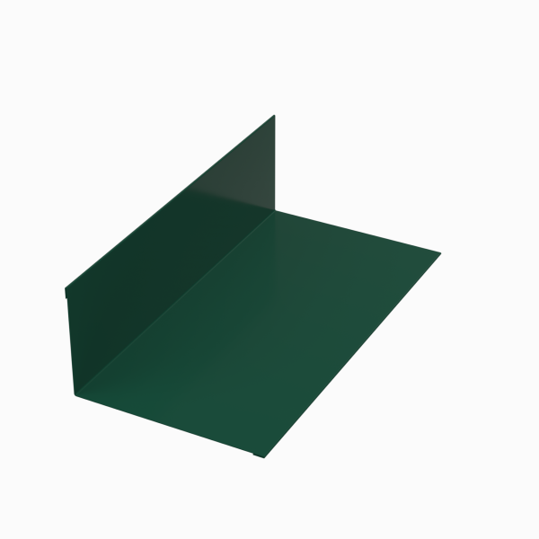 Планка примыкания верхняя RAL 6005, 250х147х2000