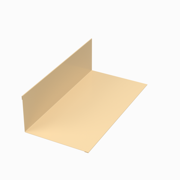 Планка примыкания верхняя RAL 1014, 250х147х2000