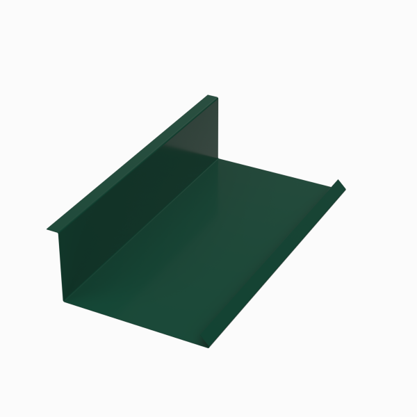 Планка примыкания нижняя RAL 6005, 150х200х2000