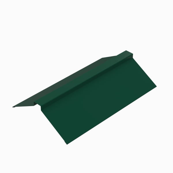 Планка конька плоского RAL 6005, 155х155х2000